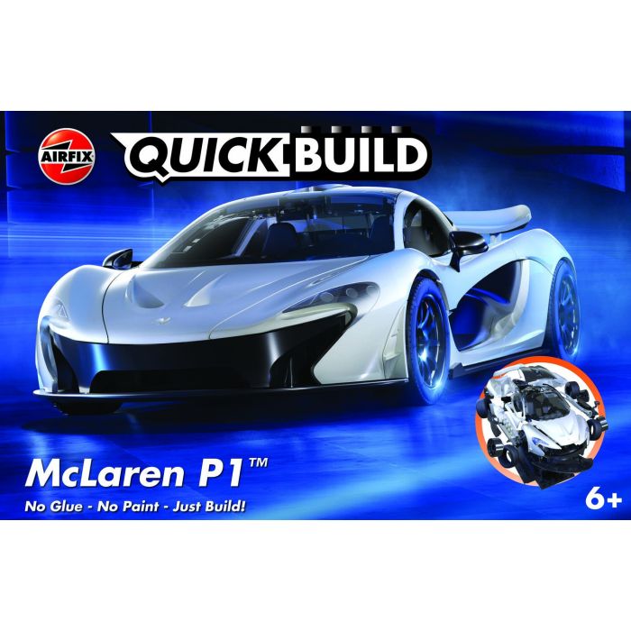 QUICKBUILD MCLAREN P1 - WHITE (6/23) * J6028