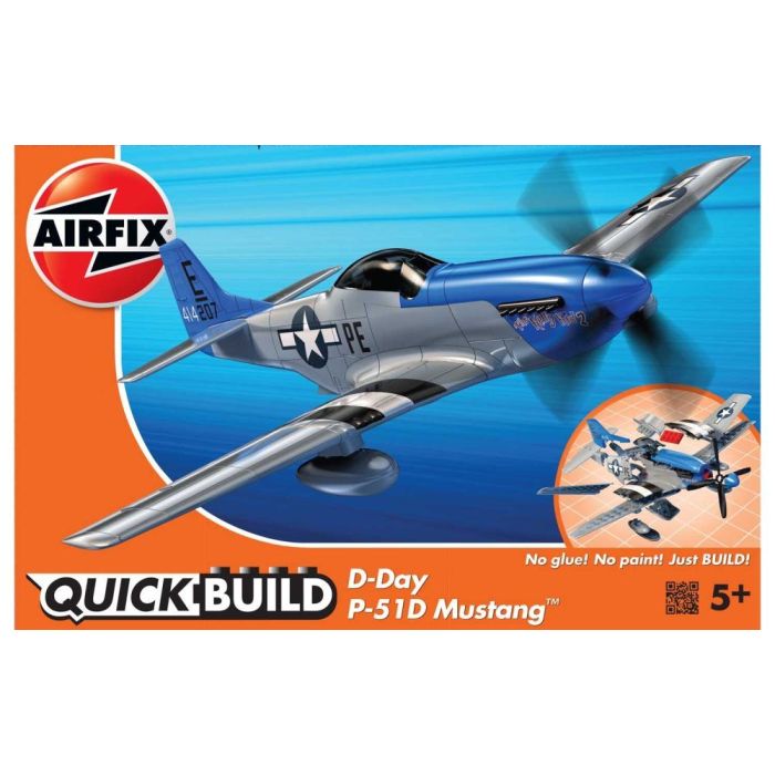 QUICKBUILD D-DAY P-51D MUSTANG J6046