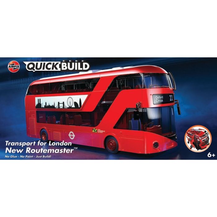 QUICKBUILD NEW ROUTEMASTER BUS J6050