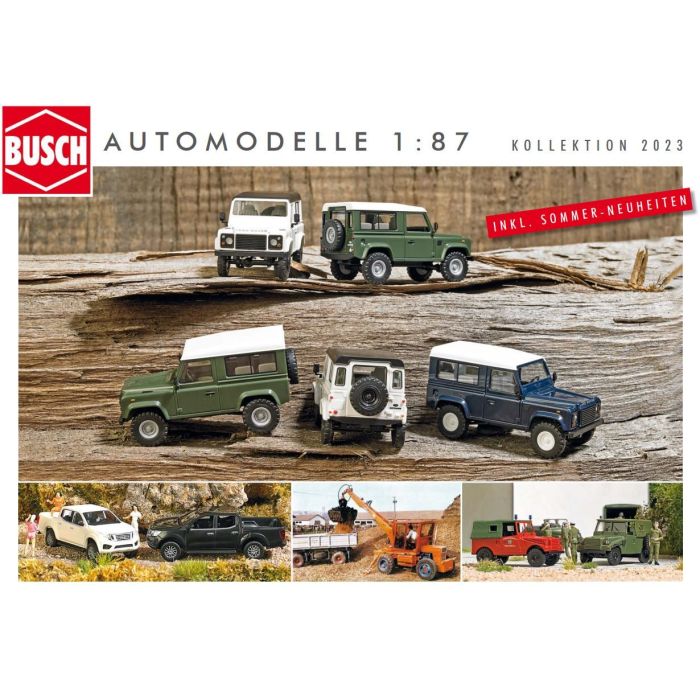 BUSCH KATALOG AUTOMODELLE 2023/24 49993