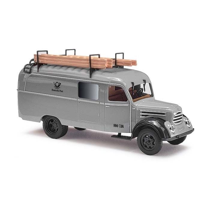1/87 ROBUR GARANT K 30 KASTENWAGEN POST GRAU 1957 51804