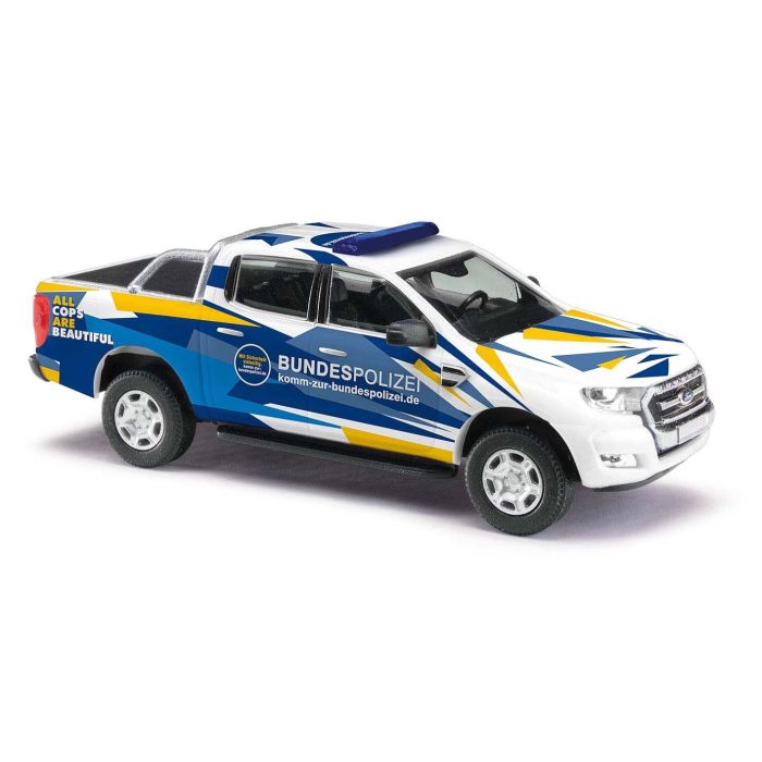 1/87 FORD RANGER M. ABDECKUNG BUNDESPOLIZEI 2016 52822