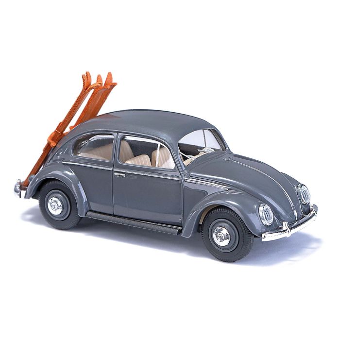 1/87 VW KAFER OVALFENSTER MIT SKITRAGER 1955 52965