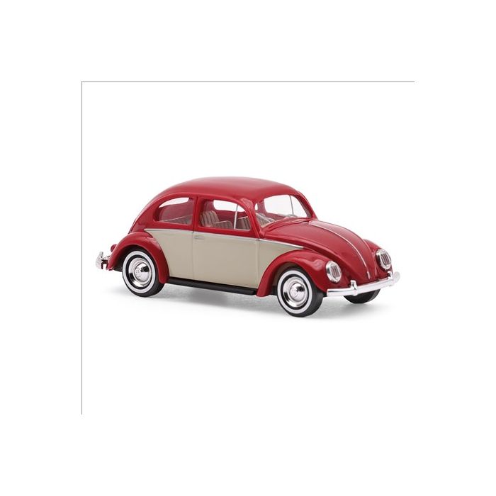 1/87 VW KAFER OVALF. ROT/BEIGE (08/25) * 52968