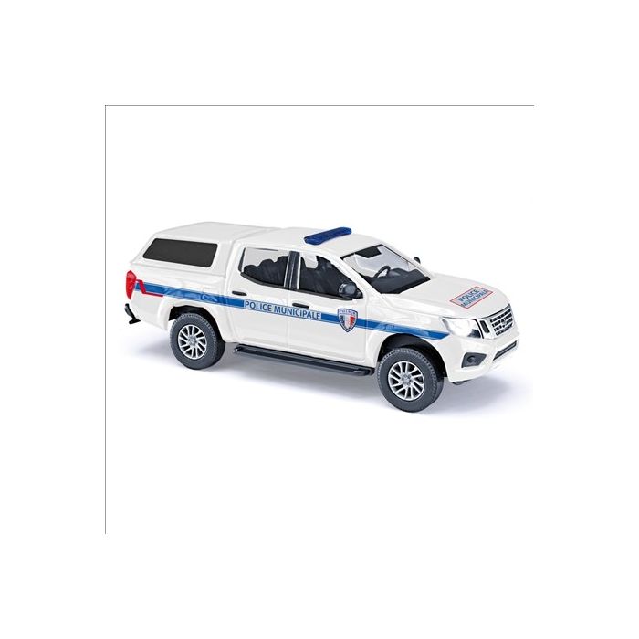 1/87 NISSAN NAVARA/HARDTOP POLIZEI (08/25) * 53729