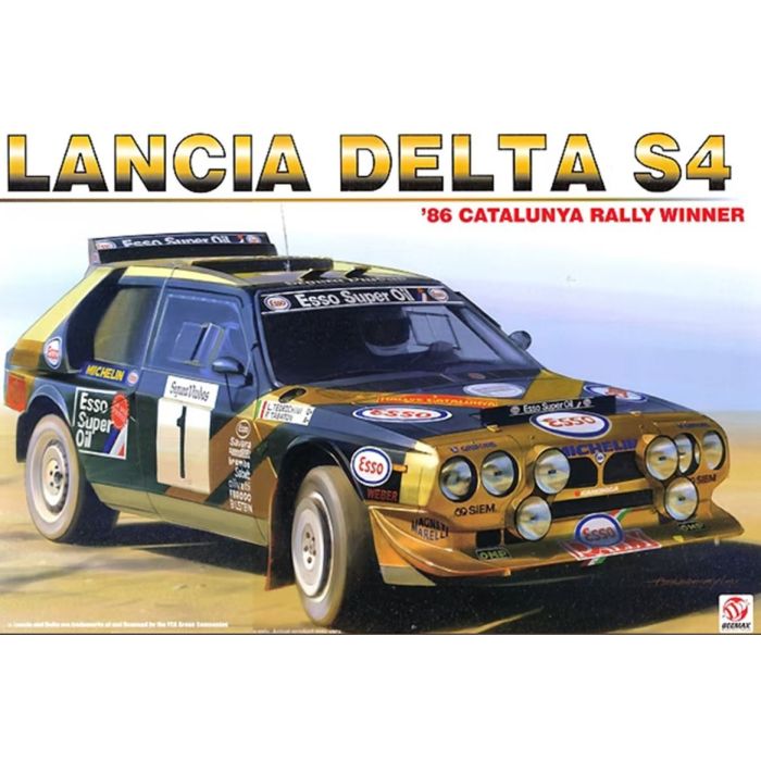 1/24 LANCIA DELTA S4 CATALUNYA RALLY 1986 #1 BX24034