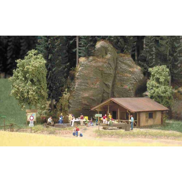 BLOCKHUTTE H0 1035