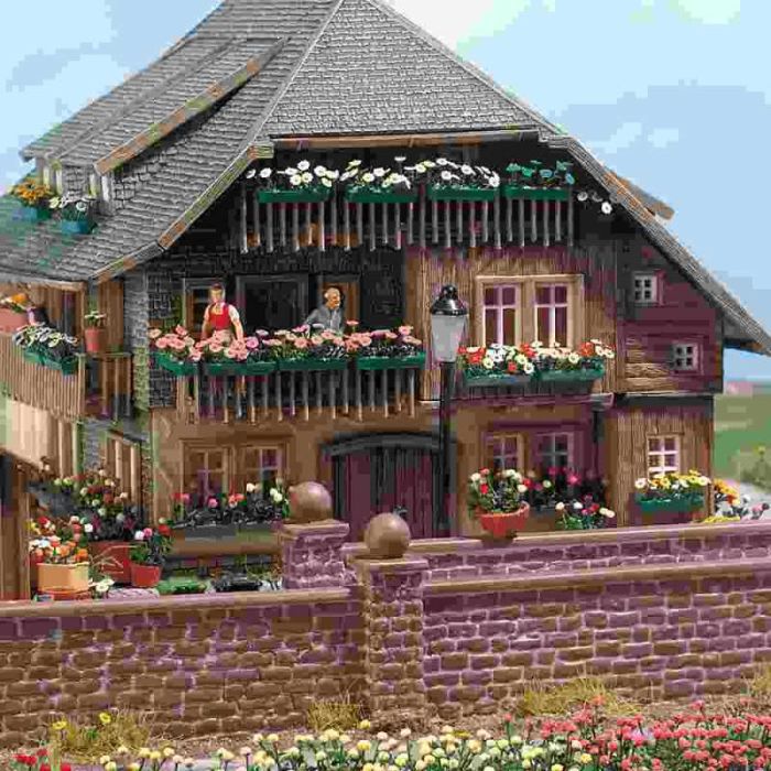 BLUMENKASTEN-SET H0 1208