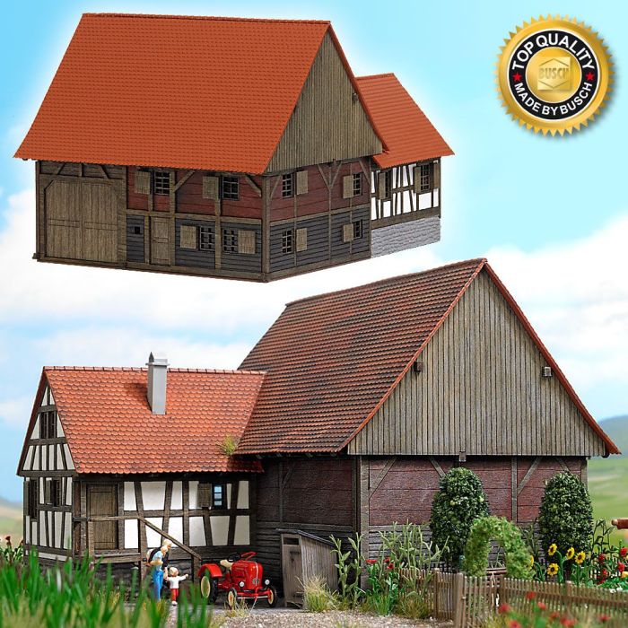 BAUERNHAUS MENNWANGEN H0 1503
