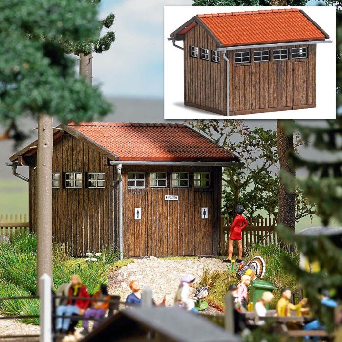 TOILETTENHAUS H0 1586