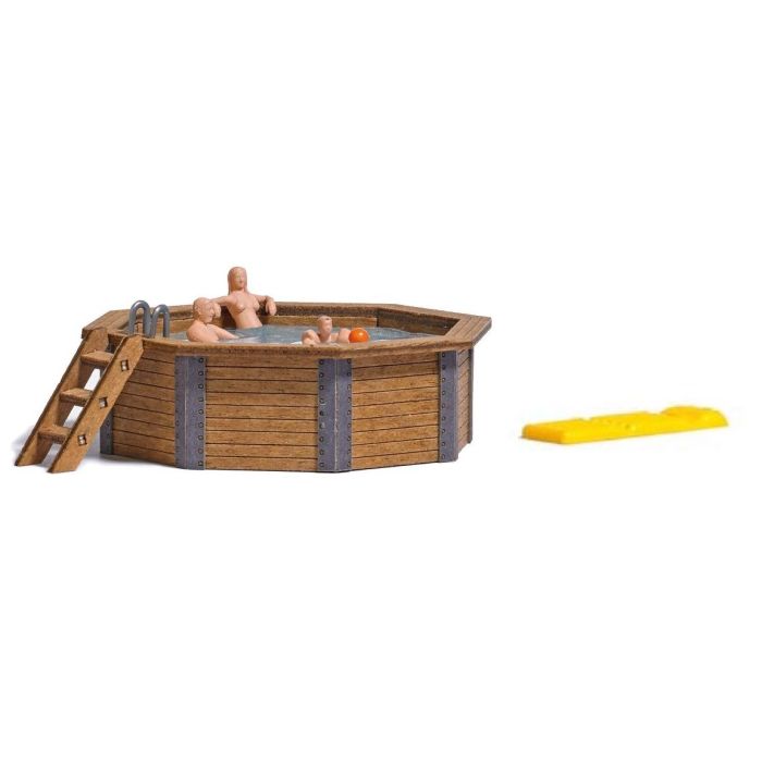 GARTENPOOL MIT FAMILIE H0 1832
