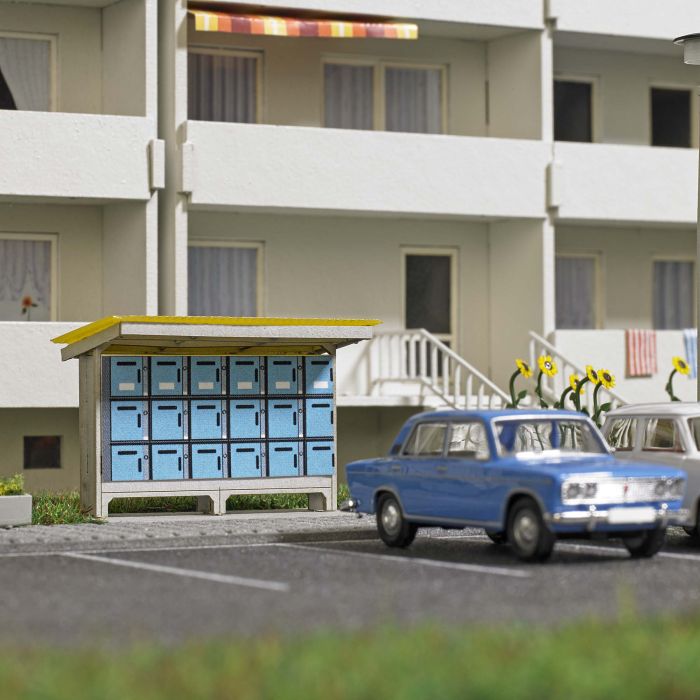 1/87 PAKETZUSTELLANLAGE H0 1845