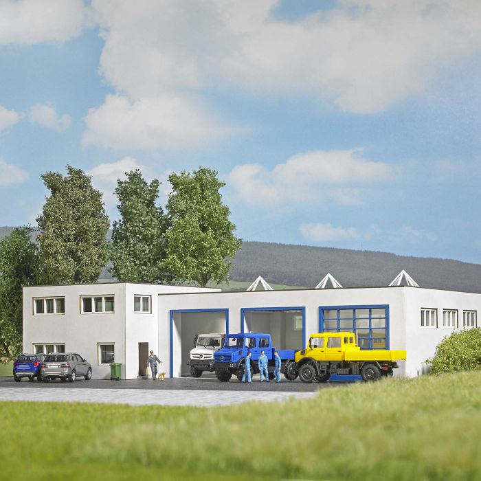 1/87 FAHRZEUGHALLE H0 1966