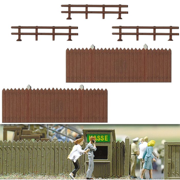 BRETTERZAUNE H0 6015