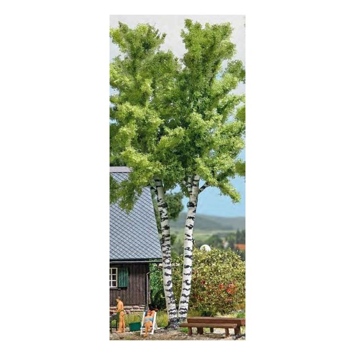 DOPPELSTAMM-BIRKE 165 MM H0 6797