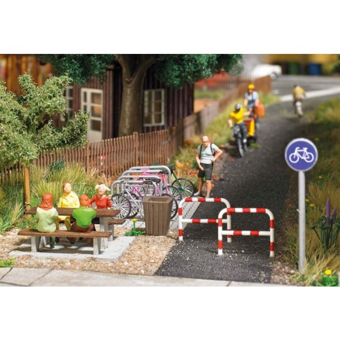 RADWEG-ZUBEHOR H0 7095