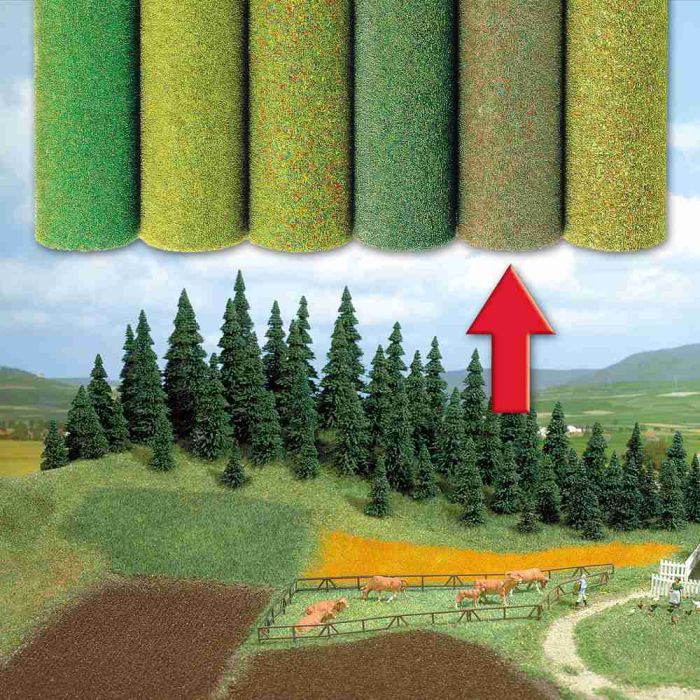 GELANDE-TEPPICH HERBSTBRAUN 100x80 7224