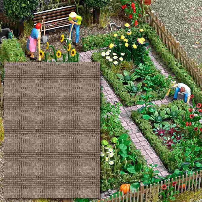 2 DEKOPLATTEN NATURSTEINPFLASTER H0 7427