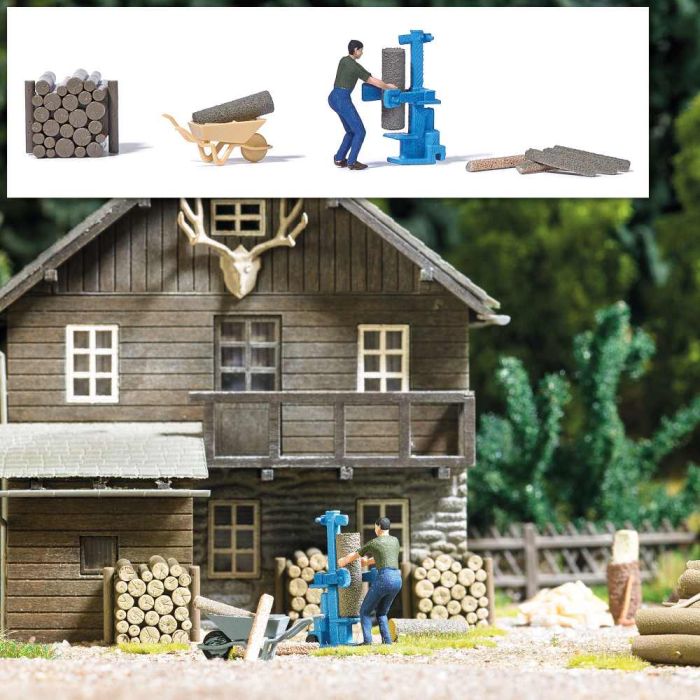 A-SET: HOLZSPALTER H0 7808