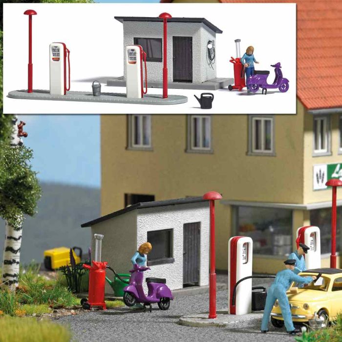 A-SET: TANKSTELLE H0 7832