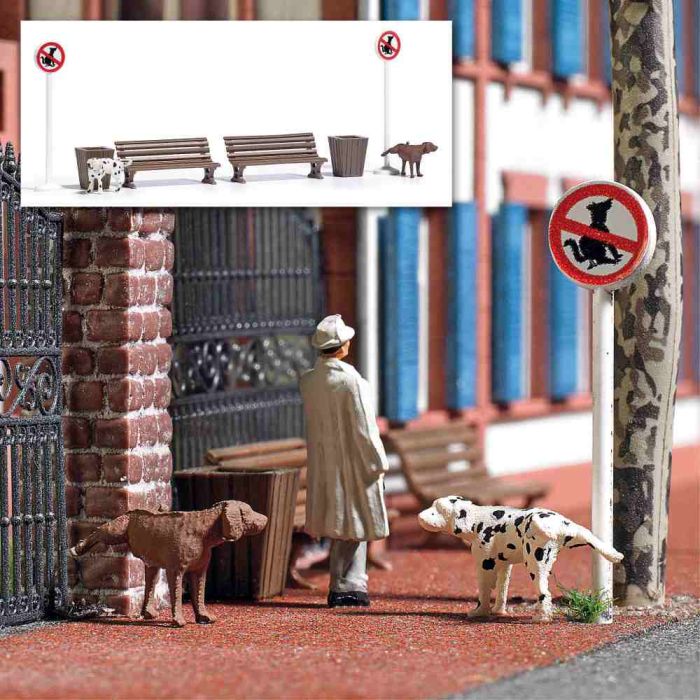 PINKELNDE HUNDE H0 7895