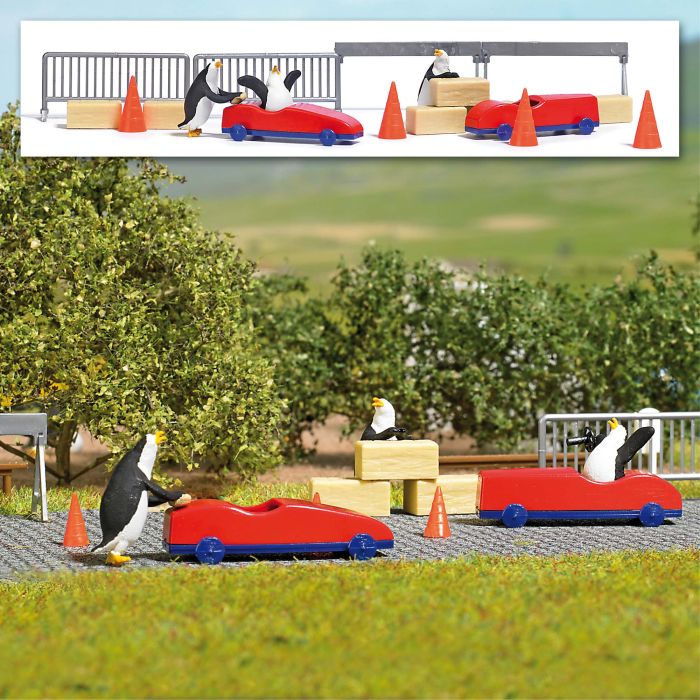 A-SET: PINGUINE SEIFENKISTEN H0 7924