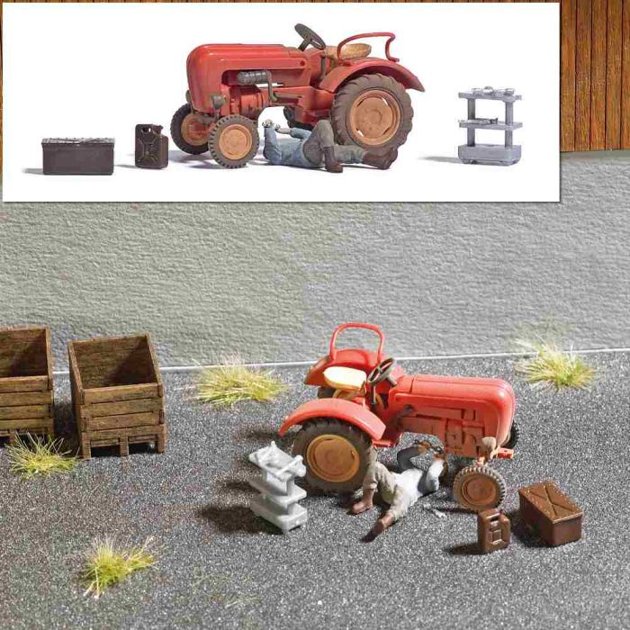 A-SET: TRAKTORREPARATUR H0 7937