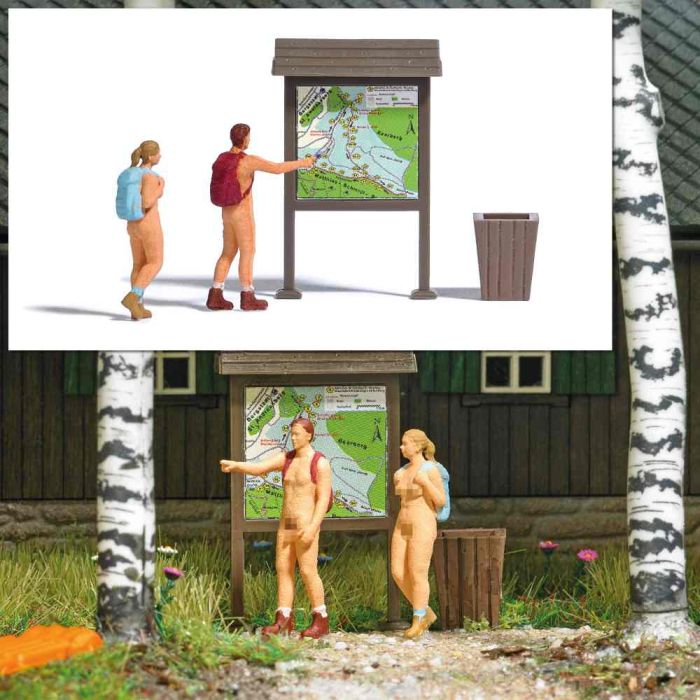 A-SET: NACKTWANDERER H0 7947