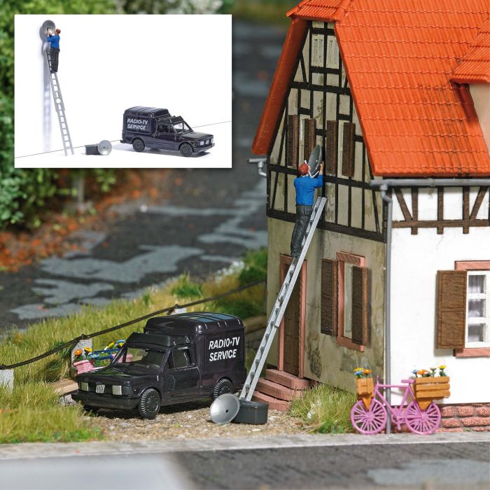 A-SET: SAT-SCHUSSEL AUSRICHTEN H0 7982