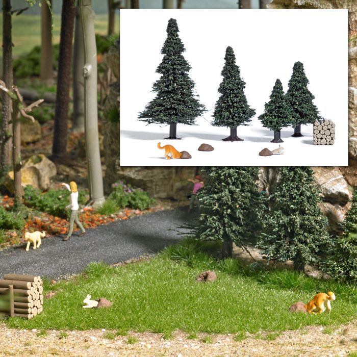 A-SET: HUND AUF HASENJAGD H0 7987