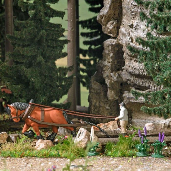 1/87 A-SET: HOLZRUCKEN H0 (1/25) * 79882