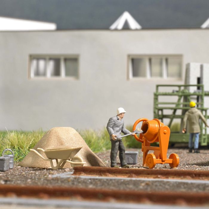 1/87 ACTION SET: BETON MISCHEN H0 79901