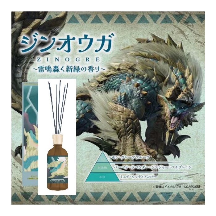 MONSTER HUNTER DIFFUSER ZINOGRE-FRESH GREEN CG-MHD-01