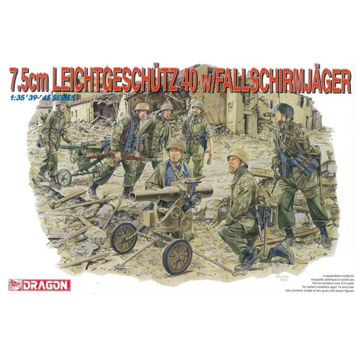 1/35 7.5CM LEICHTGESCHUTZ 40 W/FALLSCHIRMJAGER 6147