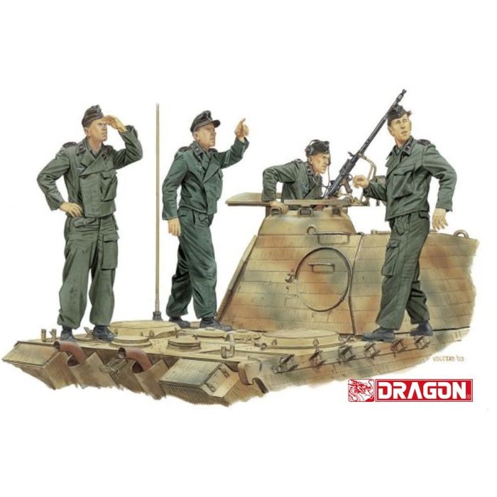 1/35 ACHTUNG-JABO! PANZER CREW FRANCE 1944 6191