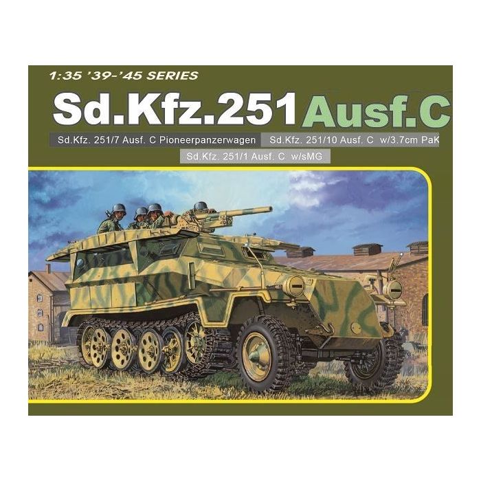 1/35 SD.KFZ.251 AUSF.C 3 IN1 6224