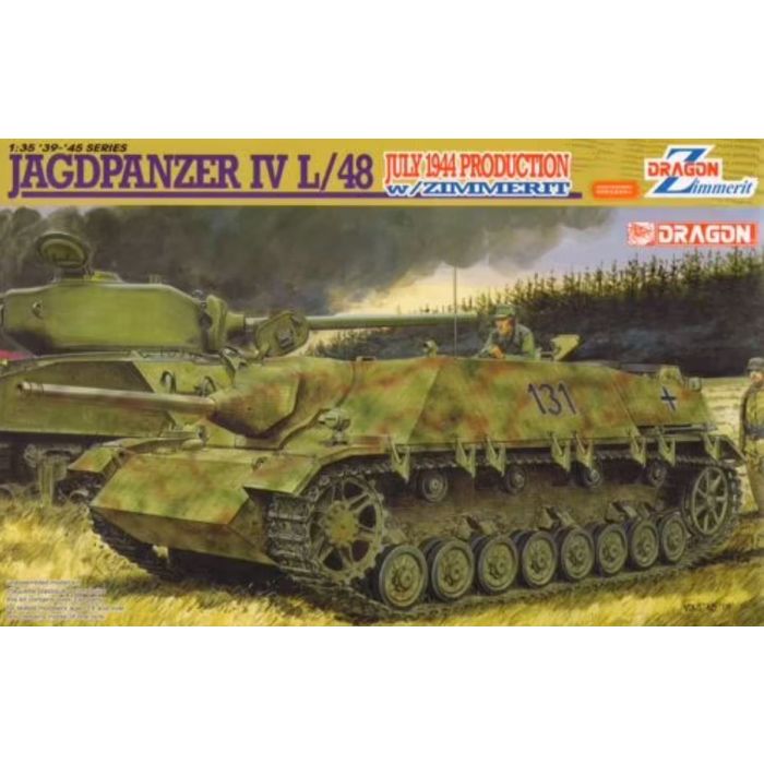 1/35 JAGDPANZER IV L/48 JULY 1944 PR.W/ZIMMERIT 6369