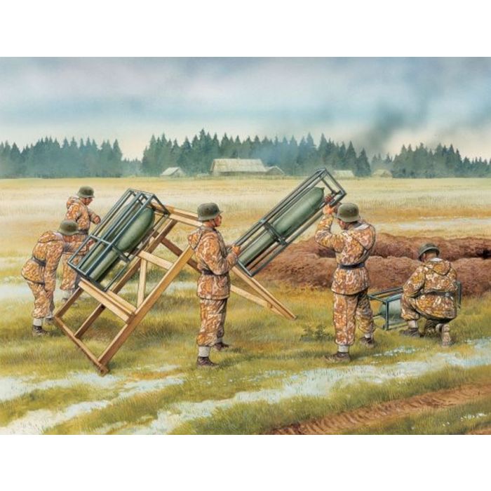 1/35 GERMAN ROCKET LAUNCHER W/CREW (2/23) * 6509