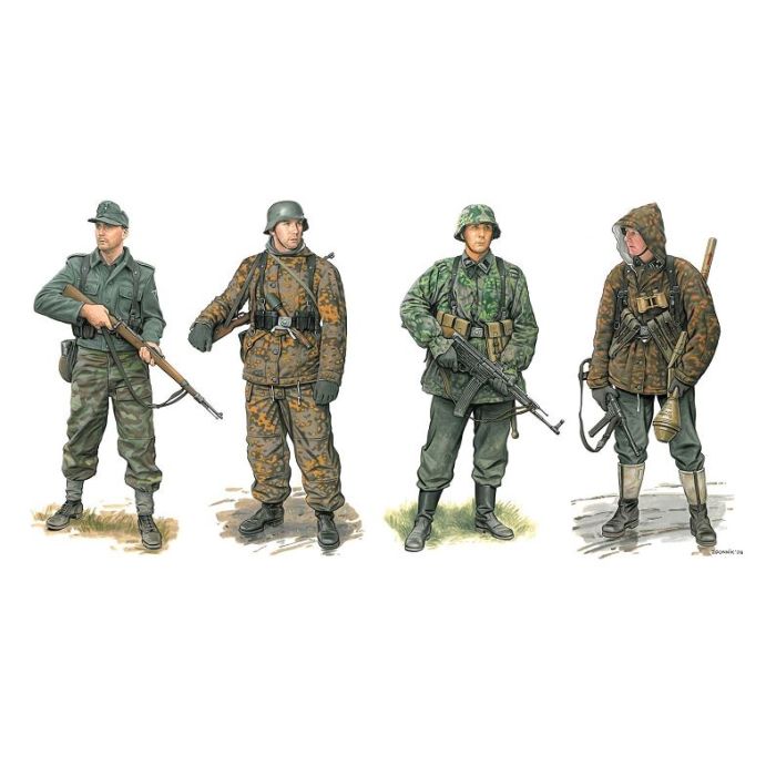 1/35 GERMAN WAFFEN GRENADIERS 1944-45 6704