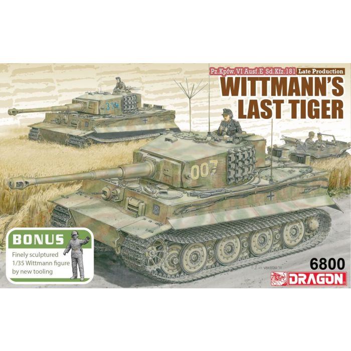 1/35 WITTMANN'S LAST TIGER PZ.KPFW.VI TIGER I LATE 6800