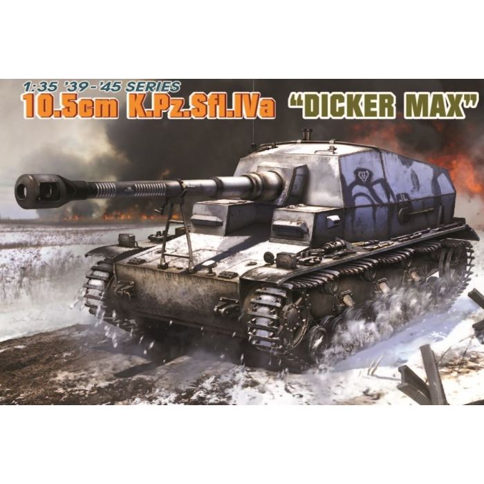 1/35 10,5CM K.PZ.SFL.IVA DICKER MAX 6979