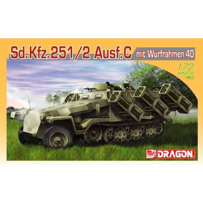 1/72 SD.KFZ.251 AUSF.C MIT WURFRAHMEN 40 7306