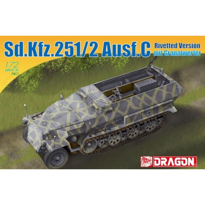 1/72 SD.KFZ.251/2 AUSF.C RIVETTED M. GRANATWERFER 7308