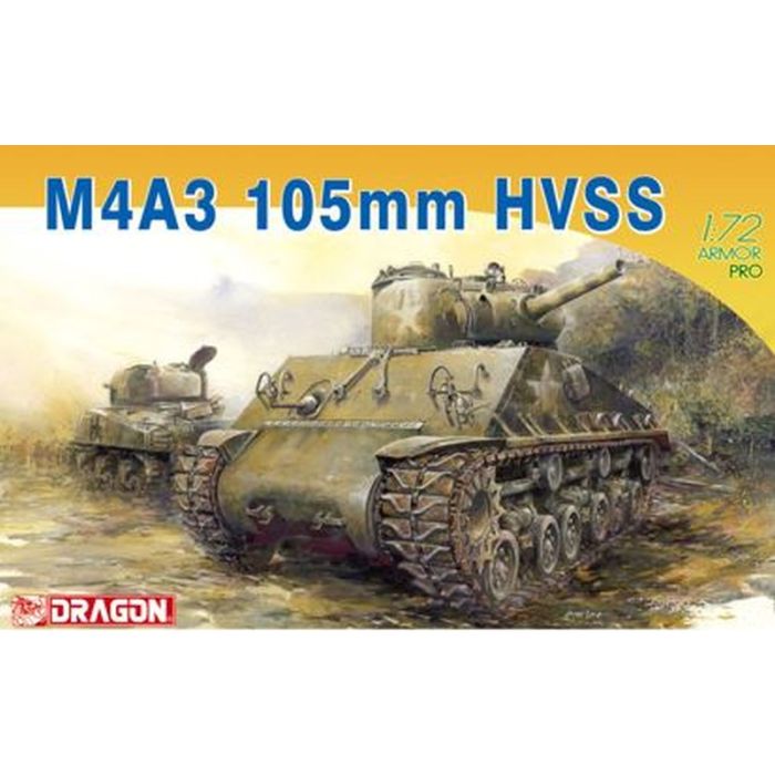 1/72 M4A3 105MM SHERMAN HVSS 7313