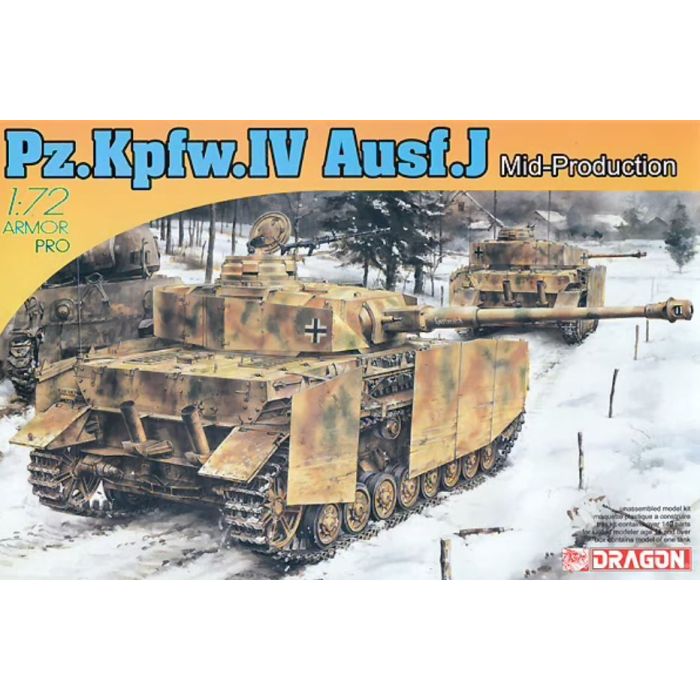1/72 PZ.KPFW.IV AUSF.J MID PRODUCTION 7498