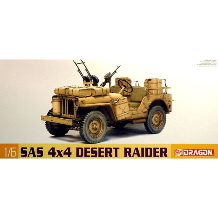 1/6 SAS 4x4 DESERT RAIDER (9/23) * 75038