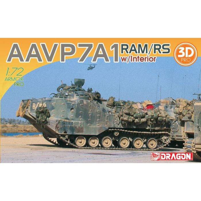 1/72 AAVP7A1 RAM/RS W/INTERIOR 7619