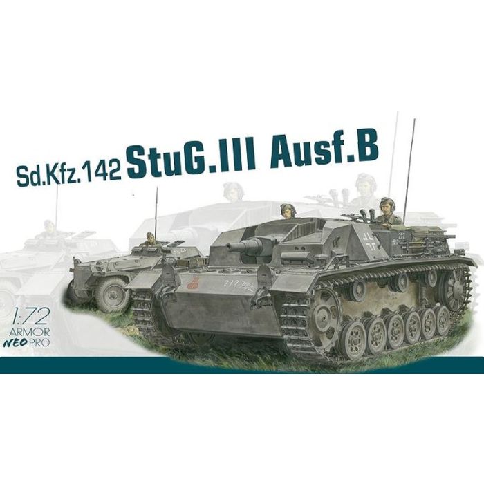 1/72 STUG.III AUSF.B W/NEO TRACK 7636