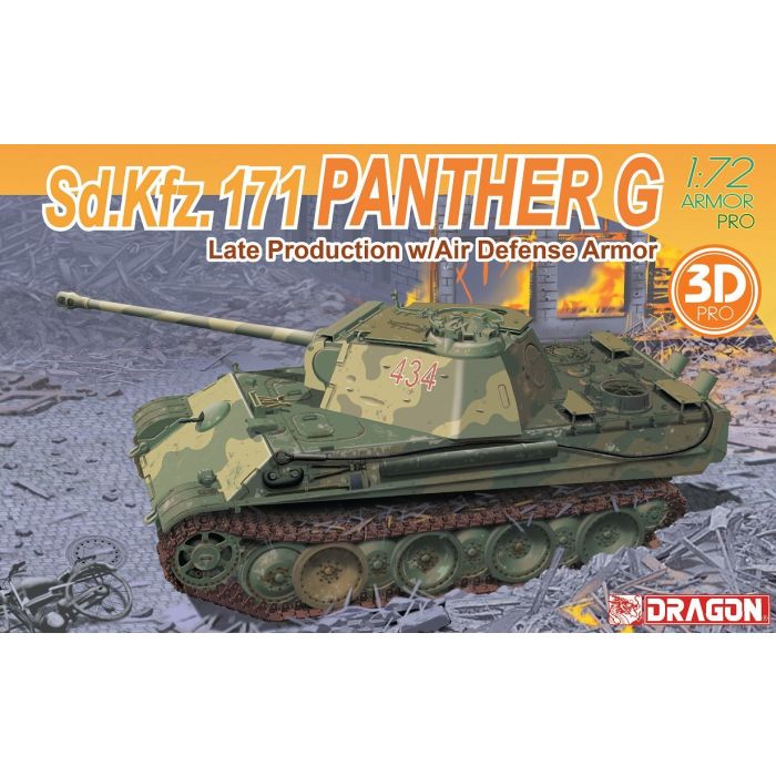 1/72 SD.KFZ. 171 PANTHER G W. AIR DEFENSE ARMOR 7696