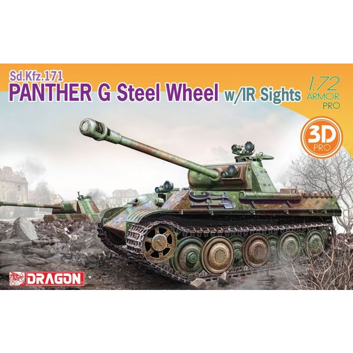 1/72 SD.KFZ. 171 PANTHER G STEEL WHEEL IR SIGHTS 7697